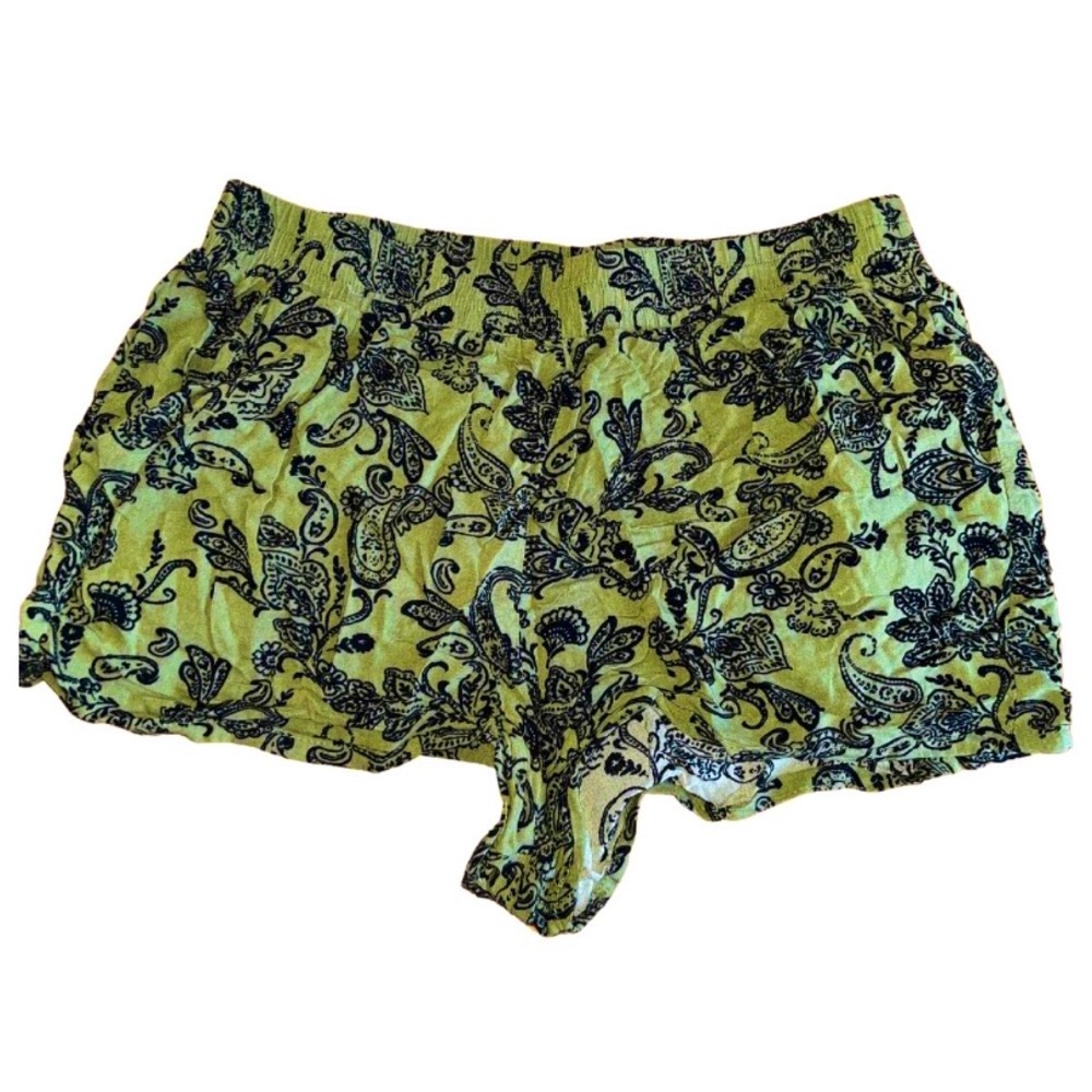 green and black pajama pants | forever 21 | size small